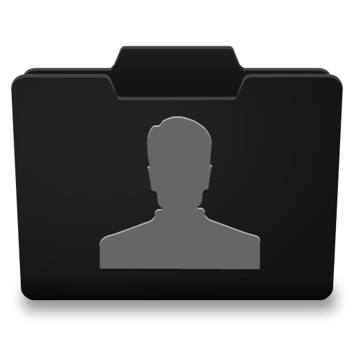 Black Grey Users Icon 512x512 png